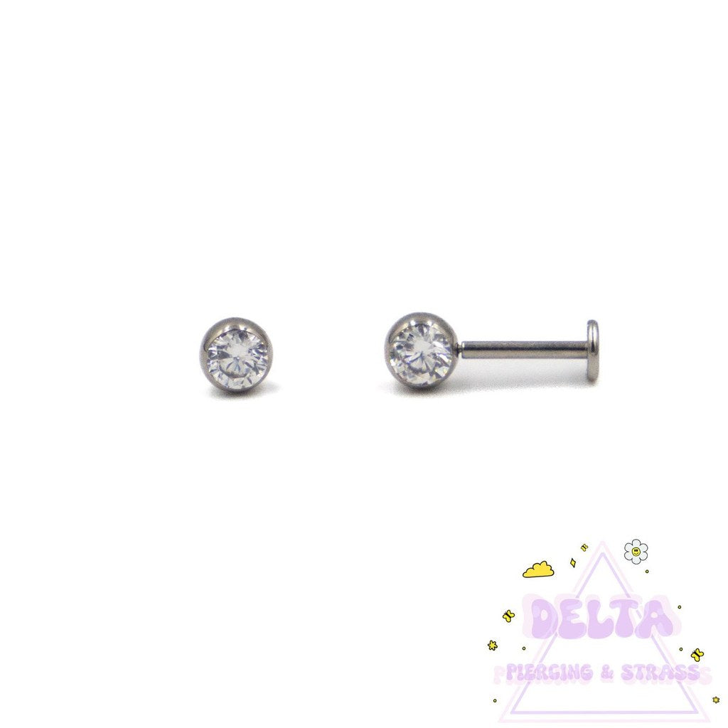 Piercing Hélix Vertical en Titane