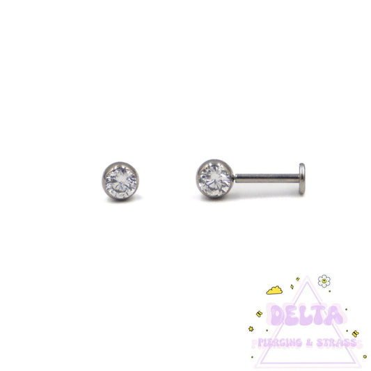 Piercing Hélix Vertical en Titane